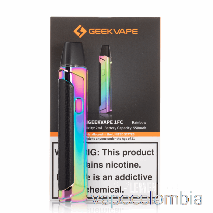 Vape Recargable Geek Vape Aegis One & 1fc Pod System [1fc] Arcoiris